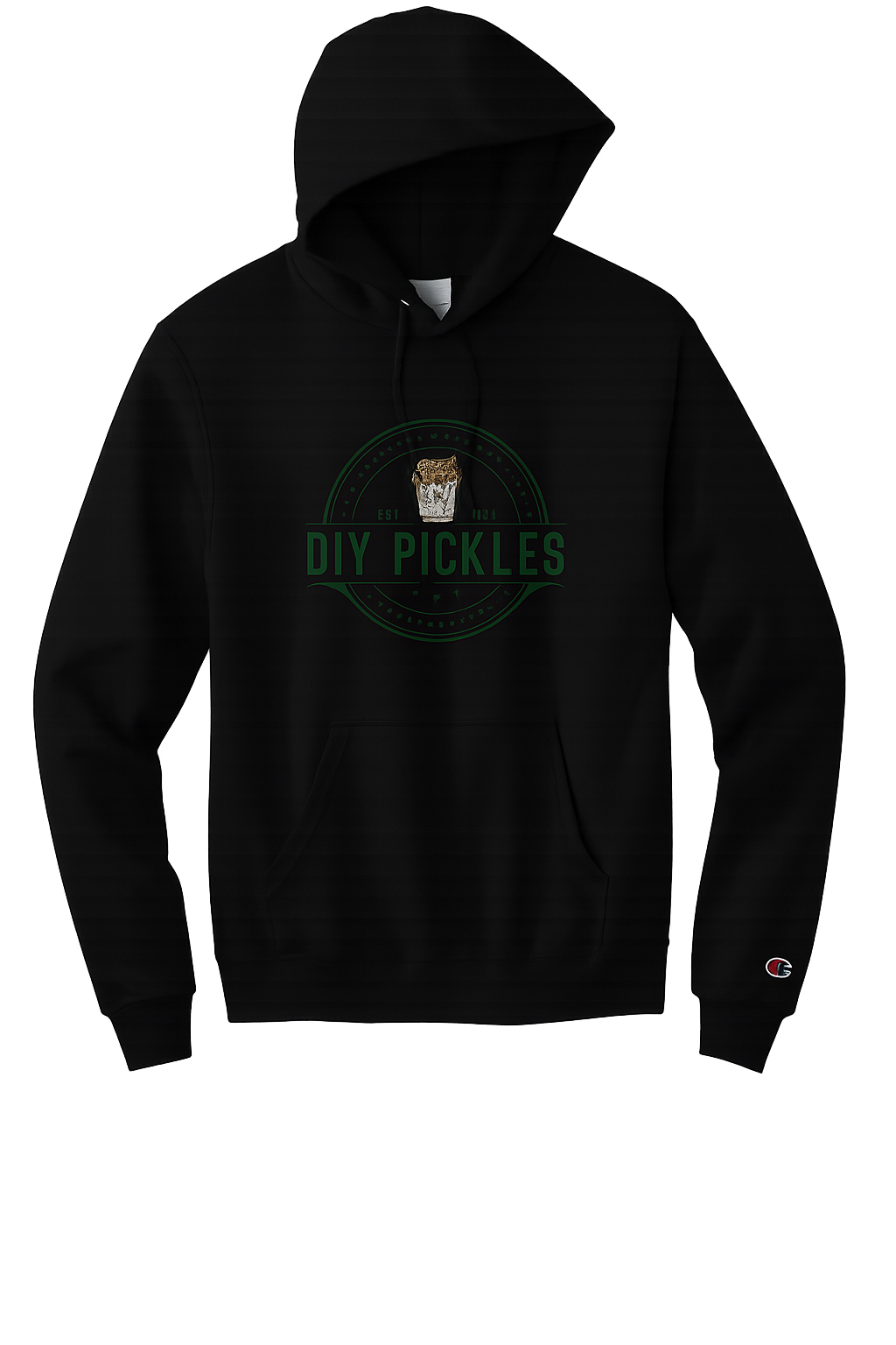 DIY Pickles Champion Hooded Sweatshirt