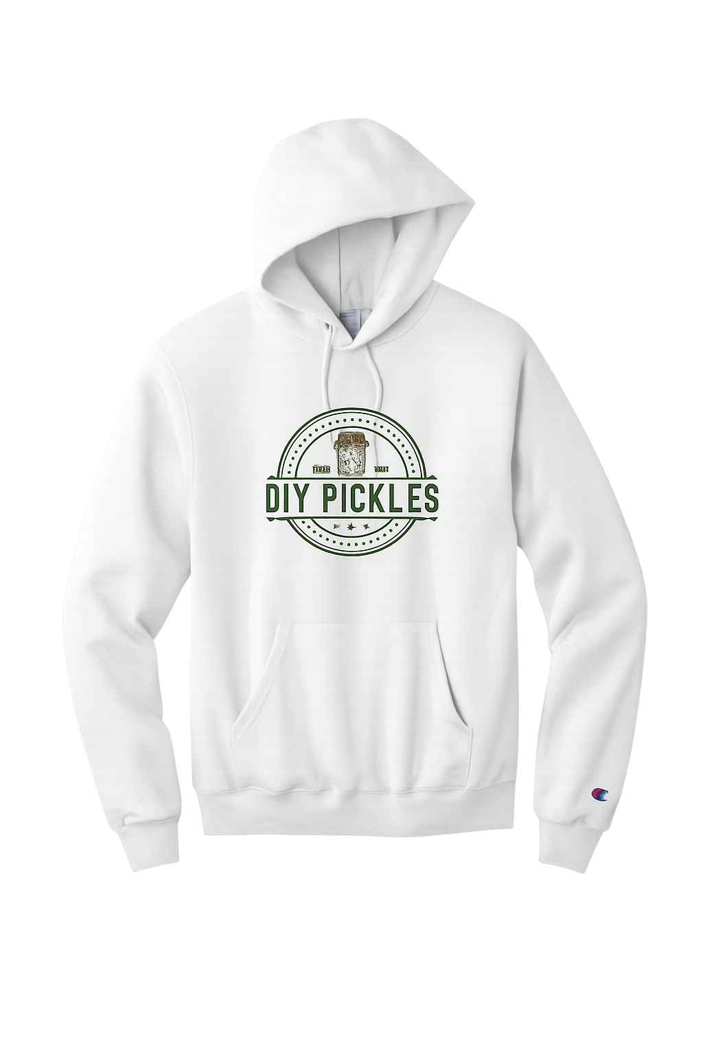 DIY Pickles Champion Hooded Sweatshirt