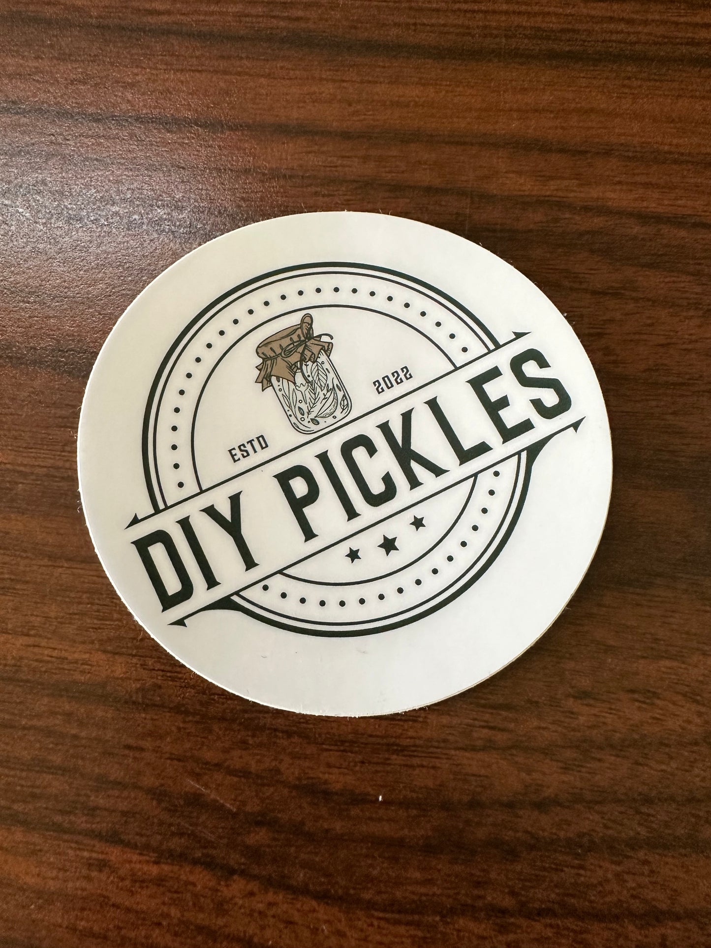 DIY Pickles Stickers