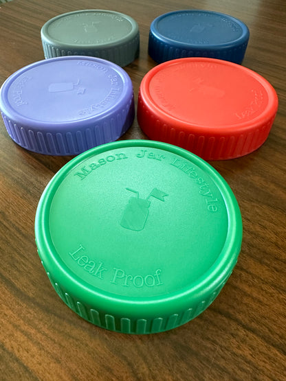 Reusable Plastic Lid - Wide Mouth