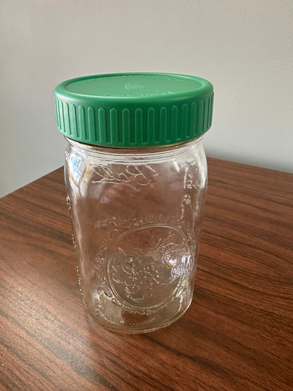 Reusable Plastic Lid - Wide Mouth