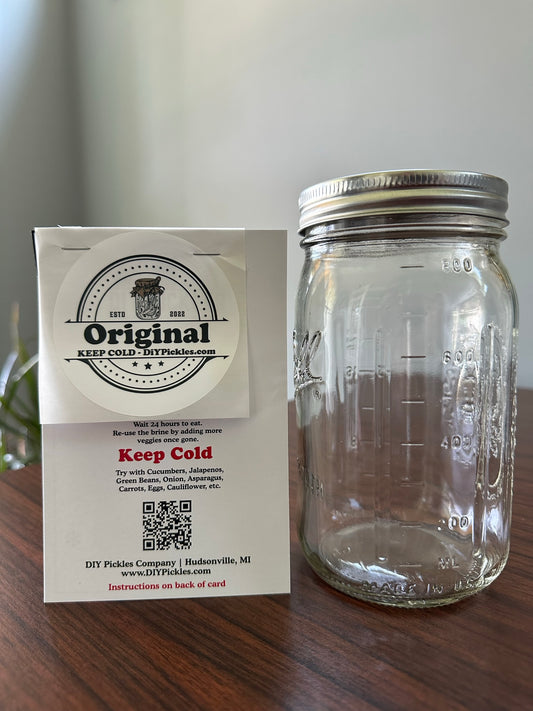 DIY Pickles Company Original Mason Jar Bundle