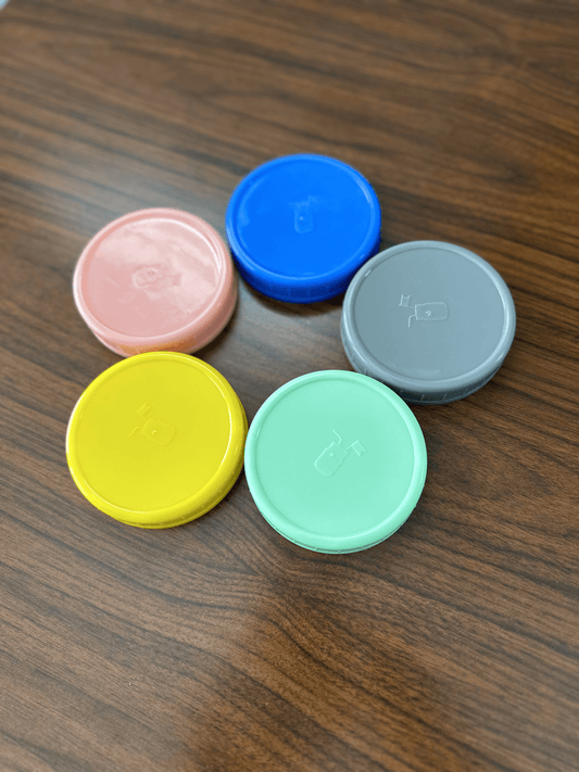 Mason Jar Lifestyle BPA Free Plastic Widemouth Mason Jar Lid